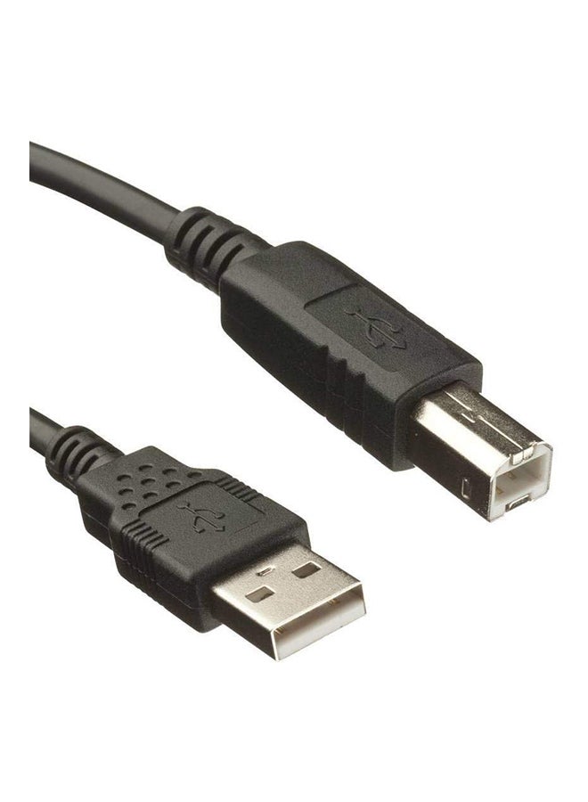 كابل USB للطابعة أسود - Image 5